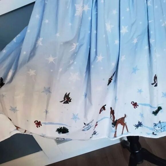 Hell Bunny Vixen Christmas Pin Up Dress - Picture 2 of 7